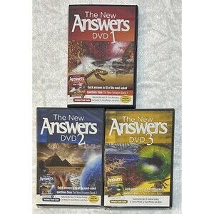THE NEW ANSWERS DVD 3-PACK 2 & 3 Are Still Sealed. Excellent Condition!
